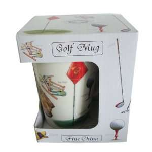  GOLF LATTE TEA MUG WITH BOX