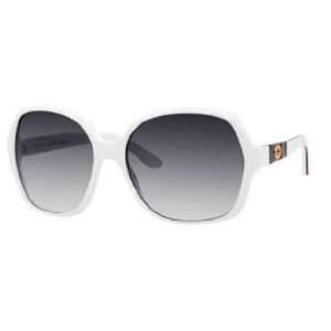  Gucci Sunglasses 3538 / Frame White Lens Gray Gradient 