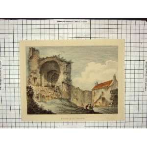  Fitler Engraving Ruins Pitsligo Architecture Colour