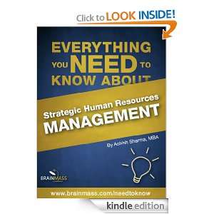   Human Resources Management Ashish Sharma  Kindle Store