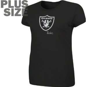  NFL Oakland Raiders Womens Plus Size Go For Two T Shirt 