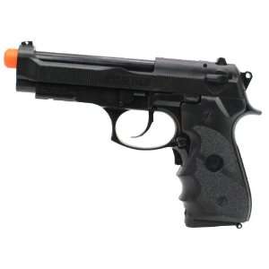   Full Auto M9 Police Pistol FPS 150 Blowback Airsoft Gun: Sports