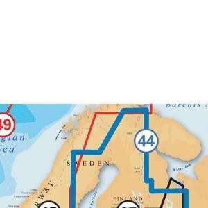  New NAVIONICS BALTIC SEA,FINLAND SWEDEN, NORWAY SOUTH 44XG 