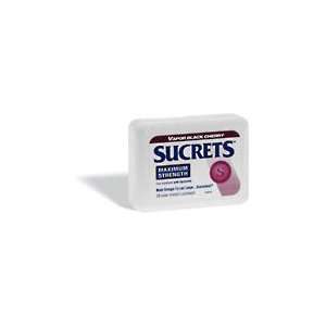  Sucrets Maximum Strength Lozenges Vapor Black Cherry 18S 