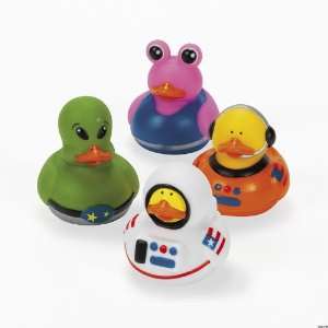  Astronaut & Space Alien Rubber Duckies (1 dz) Toys 