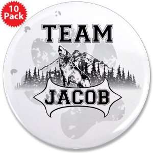  3.5 Button (10 Pack) Twilight Wolf Team Jacob: Everything 