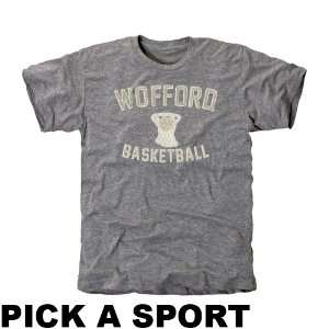  Wofford Terriers Legacy Tri Blend T Shirt   Ash Sports 