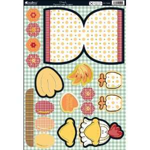  Wobblers Die Cut Punch Out Sheet 2 Pack: Chuck, White 