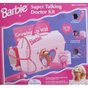   TALKING DOCTOR KIT w Lights & Sounds, Doctor Bag & MORE! (1997): Toys