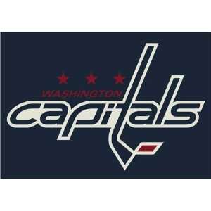  NHL Team Spirit Rug   Washington Capitals Sports 