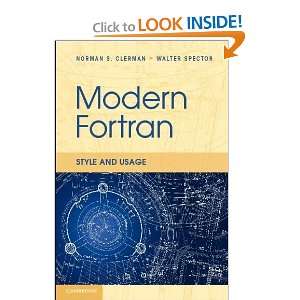   Modern Fortran Style and Usage [Paperback] Norman S. Clerman Books