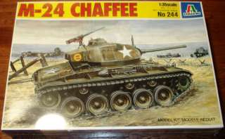 Italeri 135 US M 24 Chaffee Tank #244  