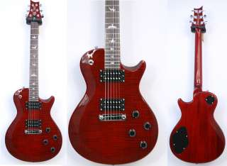 PRS Paul Reed Smith SE 245 Scarlet Red Electric Guitar, Flame Maple 