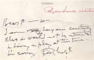 Movie Actress Katharine Hepburn 1988 Hand Written Letter  