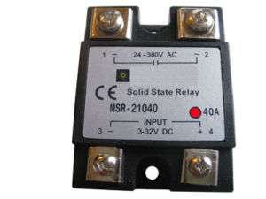 SSR Solid State Relay 40A Output 24V 380VAC  