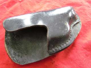 Small leather holster for Baby Browning size .25 Auto pistol  