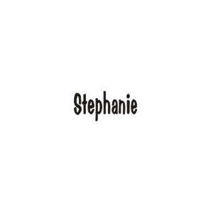  Stephanie Red Heart Laser Name Italian Charm Link: Jewelry