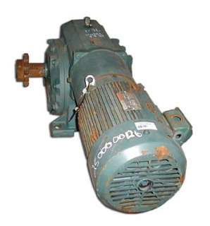 Reliance 10 HP Gear Motor 230 460 Volt FREE SHIPPING  