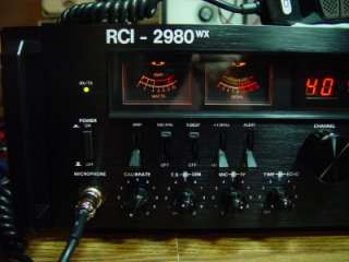 RCI 2980 WX 10 METER BASE STATION, NEW IN BOX, POWERFUL RANGER BASE 