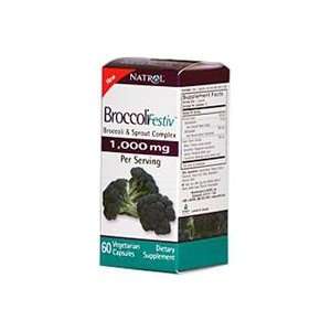  Natrol Antioxidants BroccoliFestiv 60 vegetarian capsules 
