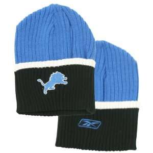   : Detroit Lions Youth Size Cuffed Winter Knit Hat: Sports & Outdoors