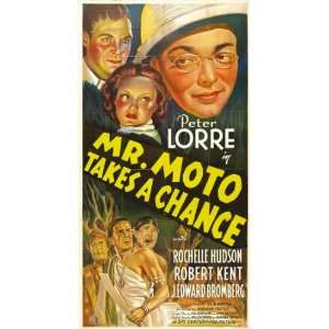  Mr. Moto Takes a Chance (1938) 27 x 40 Movie Poster Style 