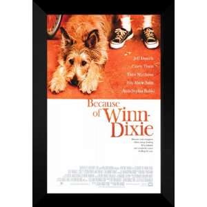  Because of Winn Dixie 27x40 FRAMED Movie Poster   A