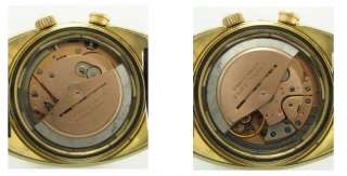 Mens Gold Omega SeaMaster Memomatic Alarm Watch 1970  