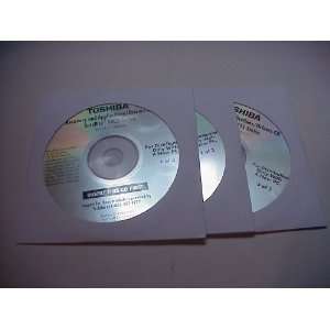  Toshiba Recovery and Applications / Drivers CD Satellite 