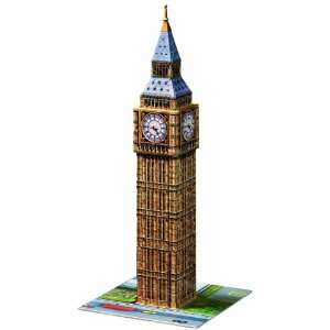  Ravensburger Big Ben 216 Piece 3D Building Set: Toys 