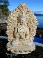 BEAUTIFUL TIBETAN BUDDHIST Buddha Fear Not! STATUE WTC  