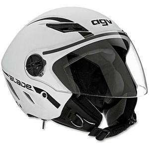 AGV Blade Helmet   2009   Medium/Matte White: Automotive