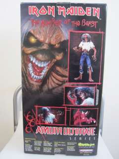 Iron Maiden Asylum Ultimate Eddie 18 Toy Figure. **MINT in BOX 
