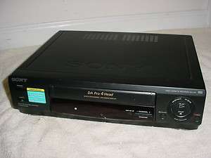 SONY HIFI STEREO VHS VCR SLV 478  