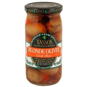 Tassos, Olive Blende In Oil Vignr, 13 Ounce (6 Pack):  