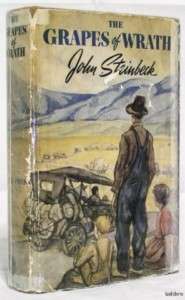 The Grapes of Wrath   John Steinbeck   1st/1st   Classic   First 