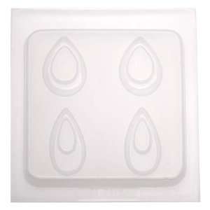  Resin Epoxy Mold For Jewelry Casting   2 Pair Teardrop 