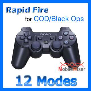   Fire Modded Controller 12 Modes Stealth COD4567 Black Ops MW2 MW3 NEW