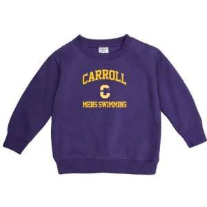  Carroll College Fighting Saints Purple Toddler Mens Swimming 