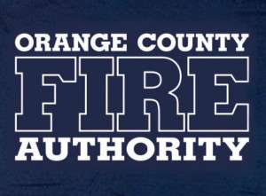 Orange County Fire Authority T shirt M L XL 2XL 3XL 4XL  