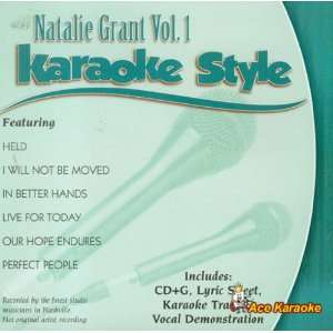   Karaoke Style CDG #4003   Natalie Grant Vol. 1 Musical Instruments
