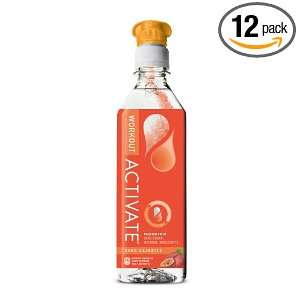 Activate Drinks Workout Passion Fruit, 16.9 Ounce Bottles (Pack of 12 