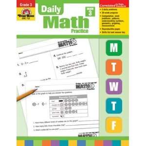   Publishers 752 Daily Math Practice, Grade 3: Office Products