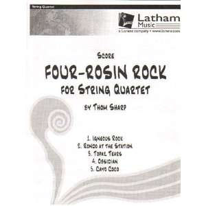   Rock for String Quartet   Two Violins, Viola, and Cello   SCORE ONLY