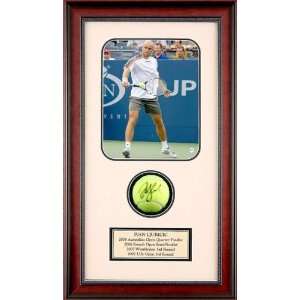 Ivan Ljubicic Autographed Tennis Ball Shadowbox
