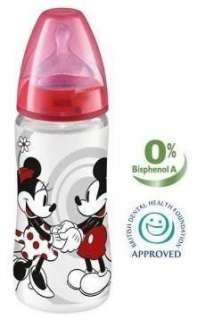 NUK Disney 300ml Wide Neck Baby Bottle BPA FREE  