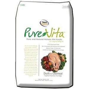  Pure Vita Dry Dog Food   Duck & Oatmeal   5 lbs: Pet 