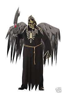 Men Angel of Death with Wings Plus Size Costume  