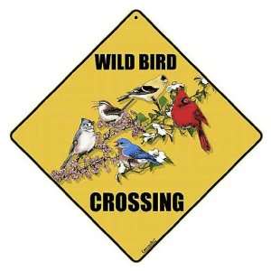 Wild Bird Crossing Sign