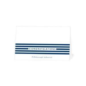 Corporate Greeting Cards   Corporate Stripes Congratulations By Shd2
